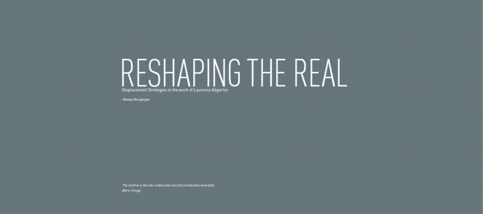 Reshaping the Real